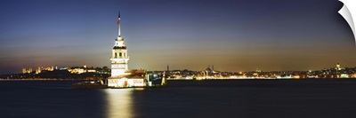 Lighthouse in the sea, Maiden's Tower, Kiz Kulesi, Istanbul, Turkey II