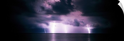 Lightning Bolts over Gulf Coast FL