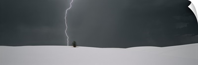 Lightning Strike White Sands National Monument NM