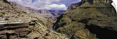 Little Nankoweap Creek flowing through Grand Canyon National Park, Arizona