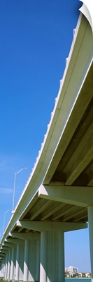 Low angle view of a bridge, Clearwater Pass Bridge, Clearwater Beach, Florida