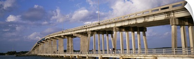 Low angle view of a bridge, Marco Island, Florida