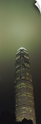 Low angle view of a building, International Finance Centre, Hong Kong, China
