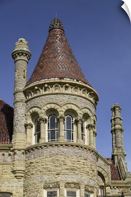 Low angle view of a palace, Bishops Palace, Greshams Castle, Galveston, Texas