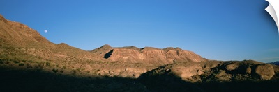 Low angle view of mountains, Big Bend National Park, Texas