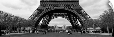 Low section view of a tower, Eiffel Tower, Paris, France
