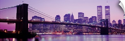 Manhattan & Brooklyn Bridge New York NY