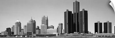 Michigan, Detroit, Skyscrapers in the city