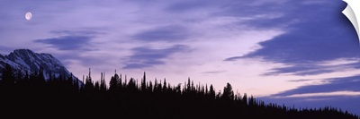 Moonrise Mt Moran Grand Teton National Park WY