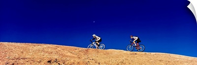 Mountain Bikers Slick Rock Bike Trail Moab UT