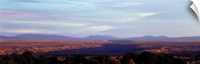 Mountains on a landscape, Rio Grande Gorge, Taos, New Mexico