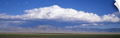 Mountains w\ cumulus clouds NV