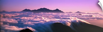Mountaintop Cloudscape Japan