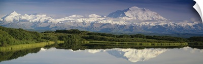 Mt McKinley Alaska Range Denali National Park AK