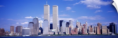 New York City, with World Trade Center