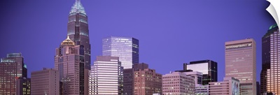 North Carolina, Charlotte, Skyscrapers in a city