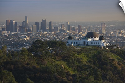 Observatory on a hill near downtown, Griffith park Observatory, Los Angeles, California