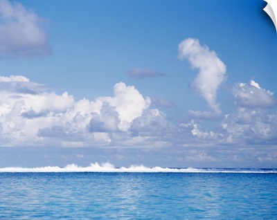 Ocean Wave Tahiti French Polynesia