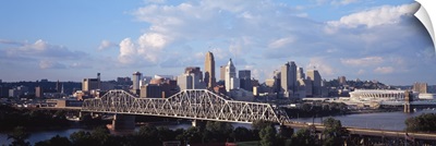 Ohio, Cincinnati, twilight