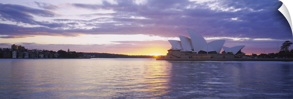 Opera house at the waterfront, Sydney Opera House, Sydney, New South Wales, Australia