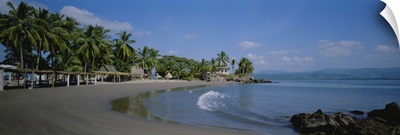 Palm trees on the beach, San Blas, Mexico