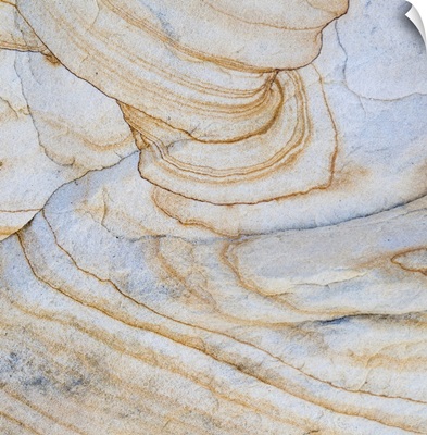 Pattern of layers on sandstone rock, Grand Staircase-Escalante National Monument, Utah
