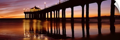 Pier, Manhattan Beach Pier, Manhattan Beach, Los Angeles County, California