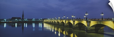 Pierre Bridge Bordeaux France