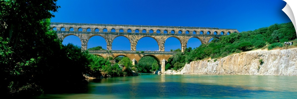Pont du Gard Roman Aqueduct Provence France