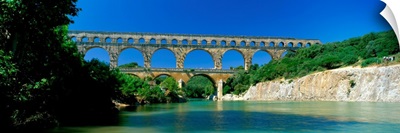 Pont du Gard Roman Aqueduct Provence France