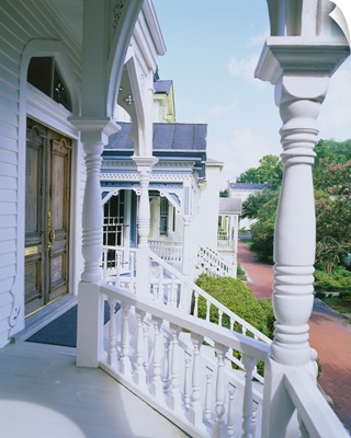 Porch of a house, Savannah, Georgia