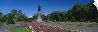 Public Gardens w/George Washington Statue Boston MA
