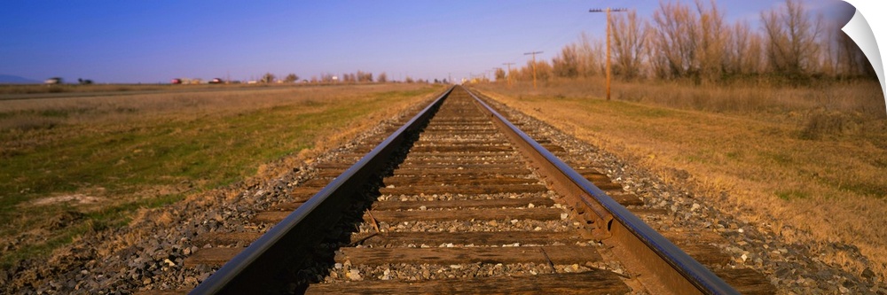 Railroad Tracks CA