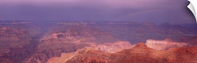 Rainbow  Sunrise at S Rim Grand Canyon Nat'l Park   AZ