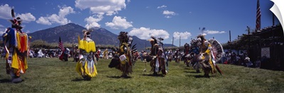 Red Indians at a Pow-Wow, Taos, New Mexico