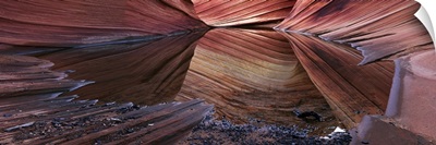 Reflection of cliffs in water, Vermillion Cliffs, Arizona