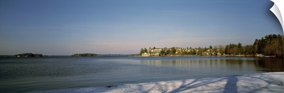 Resort at the lakeside, Lake Muskoka, Ontario, Canada
