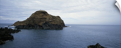 Rock formations in the sea, Porto Moniz, Madeira, Portugal