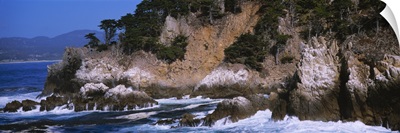 Rock formations on the coast, Point Lobos State Reserve, California