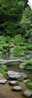 Rocks in a garden, Iwanami Garden, Yamagata, Japan