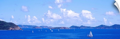 Sailboats Coral Bay East End St. John US Virgin Islands