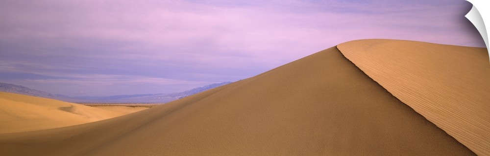 Sand dunes in a desert, Death Valley, California