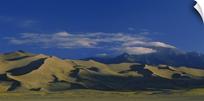 Sand dunes in the desert, Great Sand Dunes National Monument, San Luis Valley, Colorado