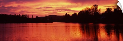 Sea at sunset, Vermont,