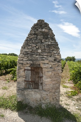 Shepherds shelter, Borie, Luberon, Vaucluse, Provence Alpes Cote dAzur, France