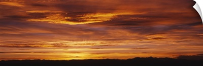Sky at sunset, Daniels Park, Denver, Colorado