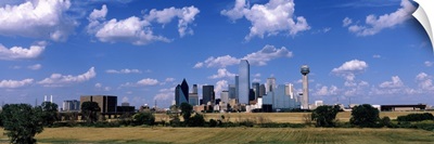 Skyline Dallas TX USA