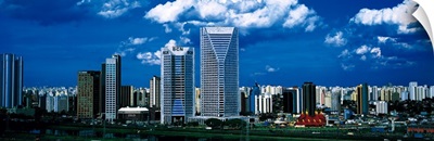 Skyline Itaim Bibi Sao Paulo Brazil