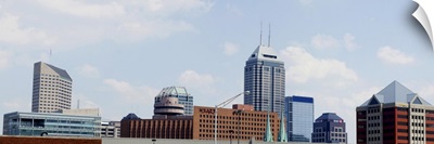 Skyscrapers in a city, Chase Tower, Indianapolis, Marion County, Indiana