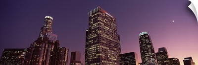 Skyscrapers in a city, City of Los Angeles, California
